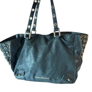 🔥HTF Juicy Couture Bedford Goat Leather Tote🔥 With Grommet Accent